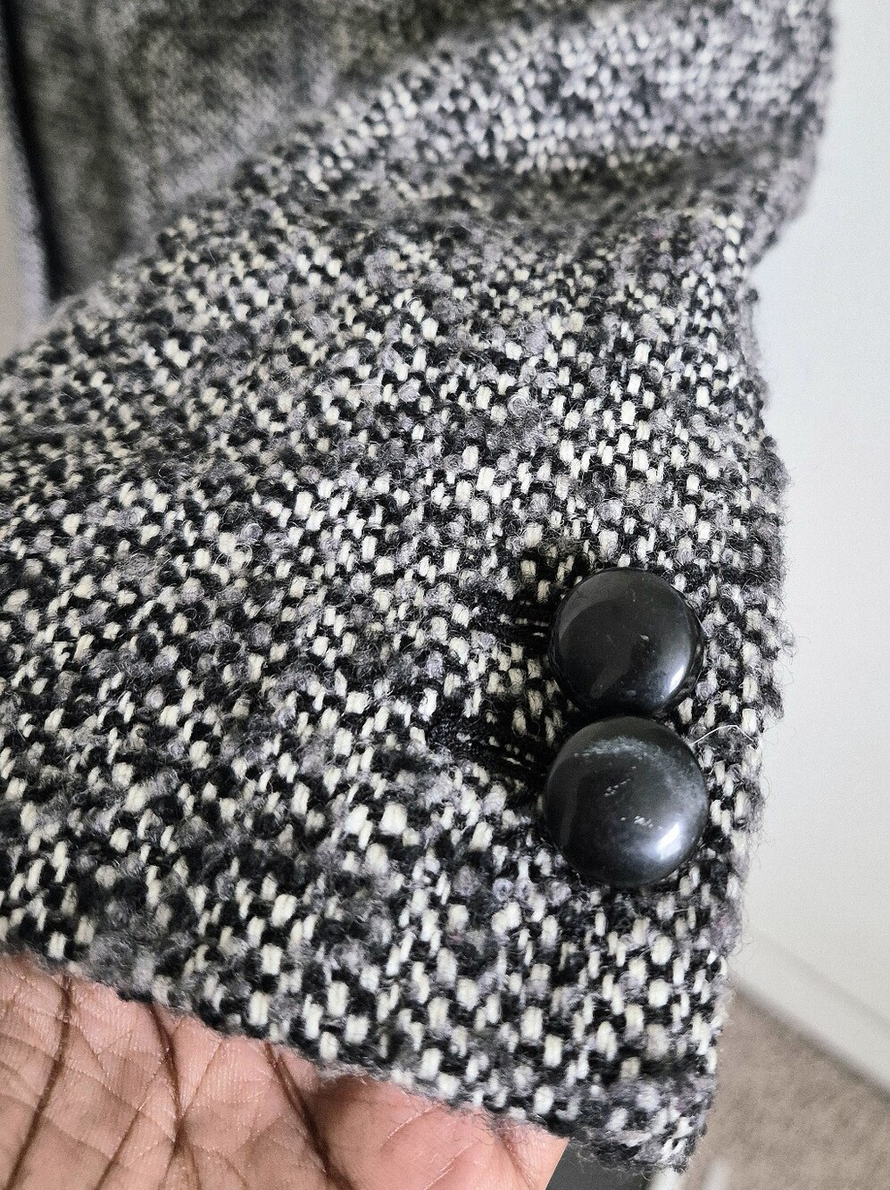 J. Crew B&W Tweed Peacoat, 10 - Picture 10 of 15